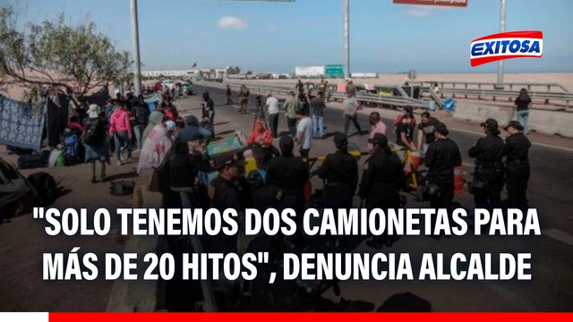 Frontera Perú-Chile: Solo tenemos dos camionetas para más de 20 hitos , denuncia alcalde de La Yarada Los Palos