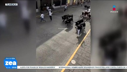 Corredor estadounidense resulta lesionado tras ser embestido por toro