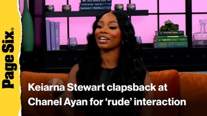 'RHOP' star Keiarna Stewart hits back at 'nasty' Chanel Ayan for dubbing her 'rudest' at BravoCon