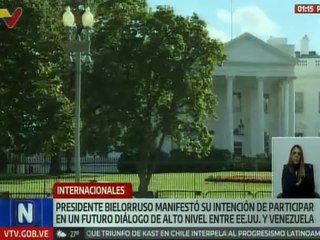 Pdte. de Bielorrusia manifiesta su deseo de participar en futuros diálogos entre EE. UU. y Venezuela