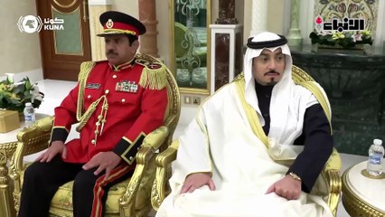 صاحب السمو تسلم أوراق اعتماد 5 سفراء جدد