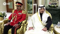 صاحب السمو تسلم أوراق اعتماد 5 سفراء جدد