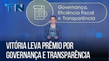 Vitória leva prêmio por governança e transparência