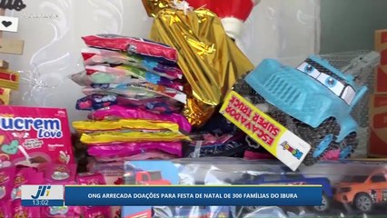 ONG arrecada doações para festa de Natal de 300 famílias no Ibura
