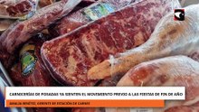 Las carnicerías de Posadas ya sienten el movimiento previo a las fiestas de fin de año