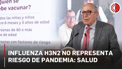 Influenza H3N2 no representa riesgo de pandemia: Ssa