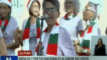Cultura | Músicos y poetas participan en la Cantata Cultura por la Paz en Palestina