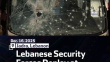 Lebanese Security Forces Deploy at Site of Israeli Strike