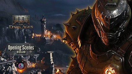 DOOM The Dark Ages Opening Scenes 4K Gameplay Intro No Commentary
