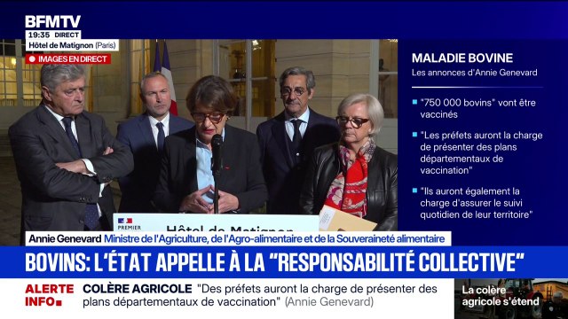 Colère des agricultures: Annie Genevard annonce un fonds de soutien de plus 10 millions d'euros pour les petits éleveurs