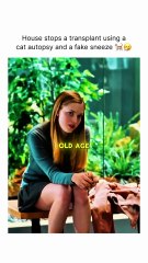 House solved the medical mystery by performing an autopsy on a CAT!