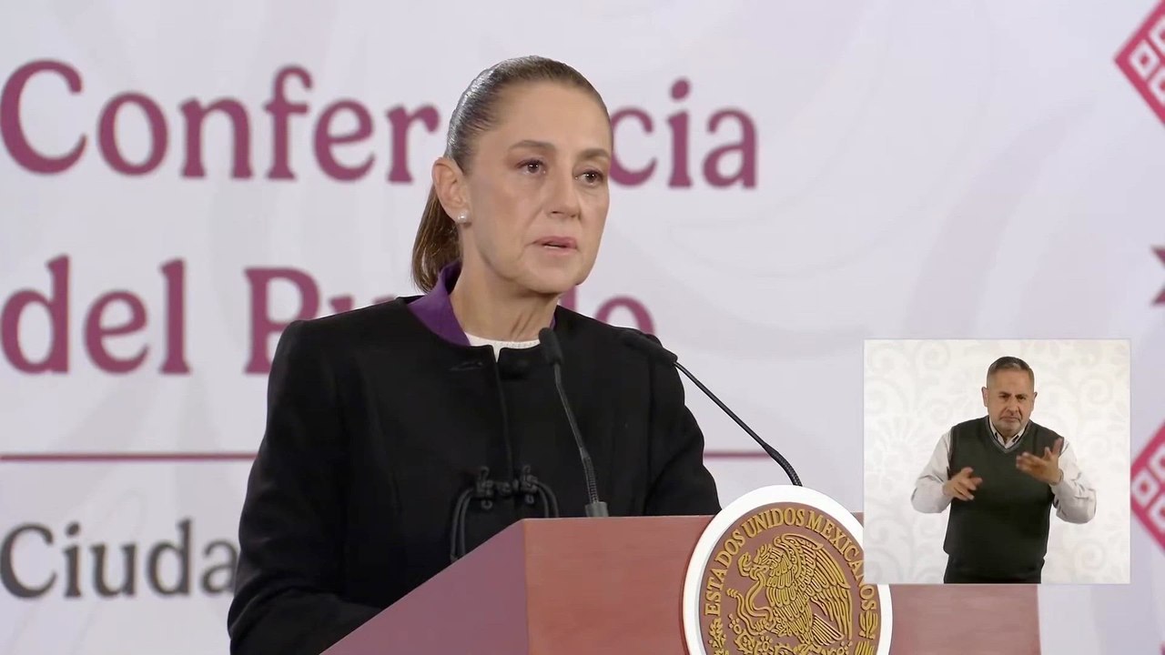 Sheinbaum contradice a Trump sobre el fentanilo