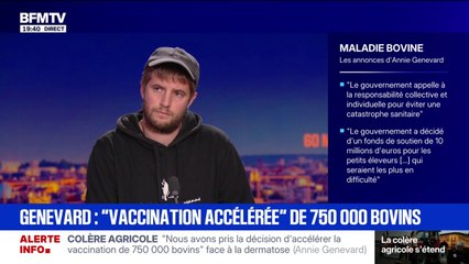 Colère des agriculteurs: "On est atterré par les annonces" d'Annie Genevard, affirme le porte-parole de la Confédération paysanne