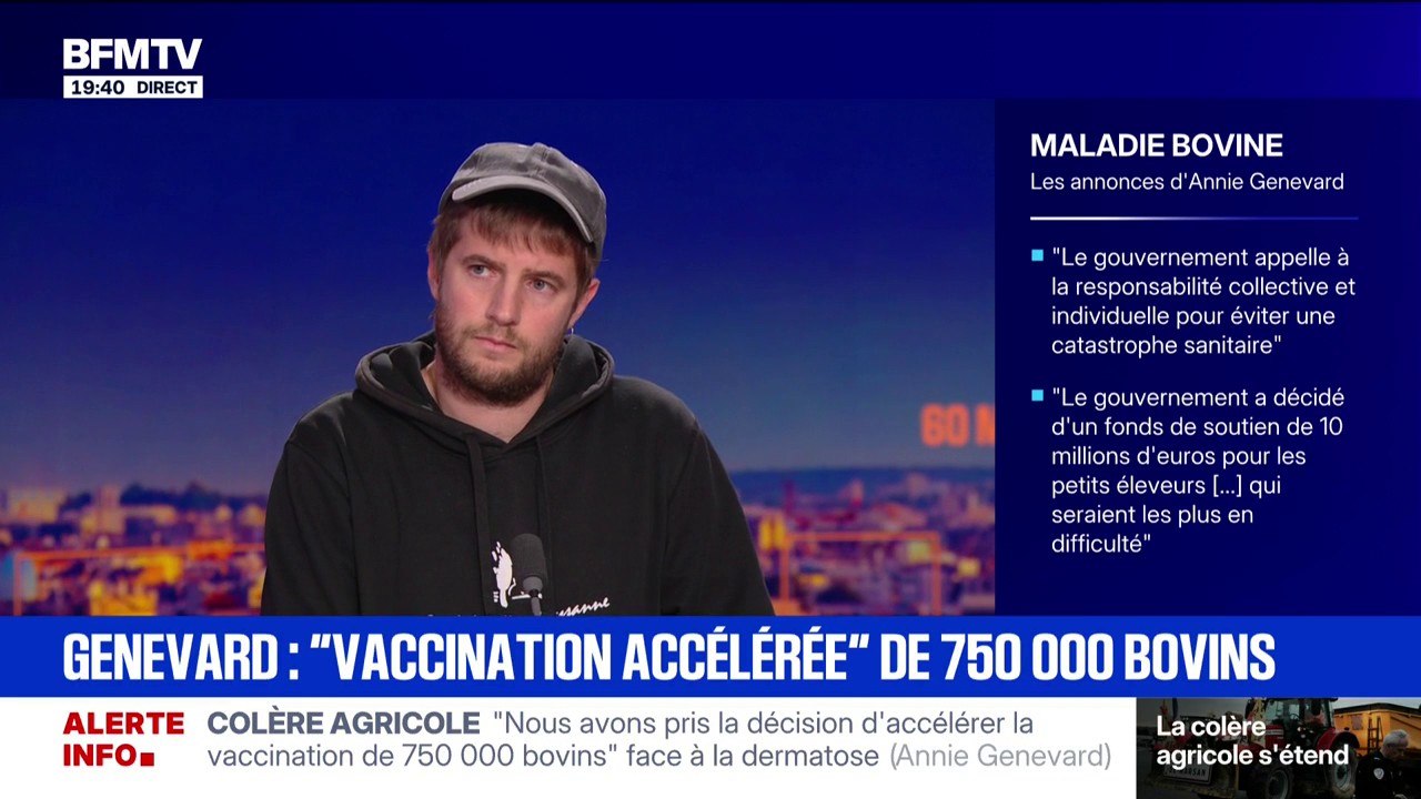 Colère des agriculteurs: "On est atterré par les annonces" d'Annie Genevard, affirme le porte-parole de la Confédération paysanne