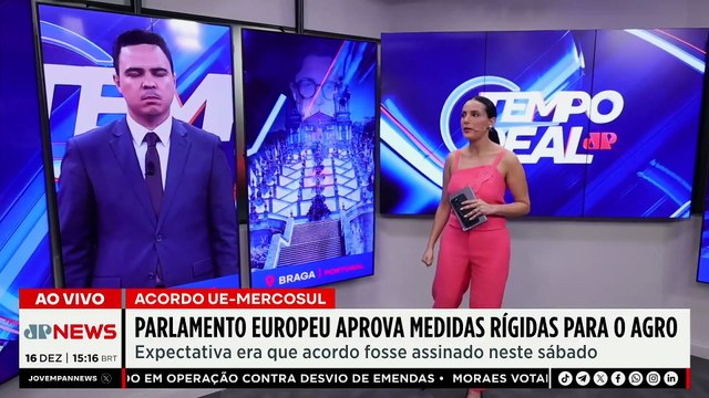 Acordo UE-Mercosul: Parlamento europeu aprova medidas rígidas para agro | TEMPO REAL