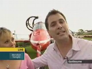 Gemma Humphries at the Eastbourne Air Show 2007