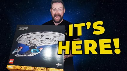 Unboxing The LEGO Icons Star Trek: U.S.S. Enterprise NCC-1701-D
