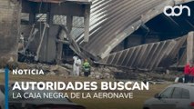 Autoridades continuan buscando la caja negra de la aeronave que se desplomó