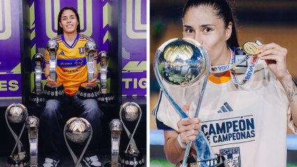 Lizbeth Ovalle obtiene el Premio Marta al Mejor Gol gracias al escorpión que hizo con Tigres; Gianni Infantino la felicita