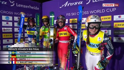 Pas de podium pour la France sur le skicross à Arosa - Skicross