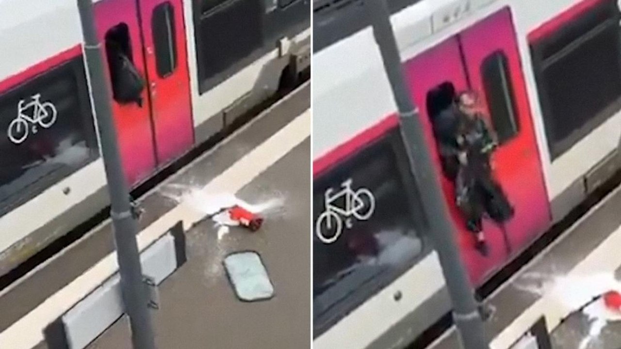 Nantes (Francia): passeggero in preda alla furia rompe un finestrino e fugge dal treno