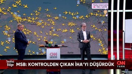 A'dan Z'ye Güllü olayının anatomisi ve MSB'nin kontrolden çıkan İHA'yı düşürmesi Tarafsız Bölge'de konuşuldu
