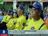 Guaireños participaron en Misa Ecuménica para conmemorar los 26 años de la tragedia de Vargas