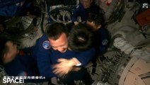 China's Shenzhou 19 Crew Enters Tiangong Space Station After Docking