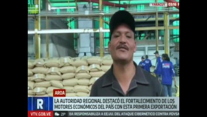 Exportación de 28 toneladas de café yaracuyano a Rusia fortalece los motores económicos del país
