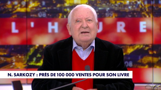 Gérard Carreyrou revient sur le succès du nouveau livre de Nicolas Sarkozy