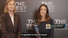 Bonmati 'grateful' to win FIFA Best Women's Player award