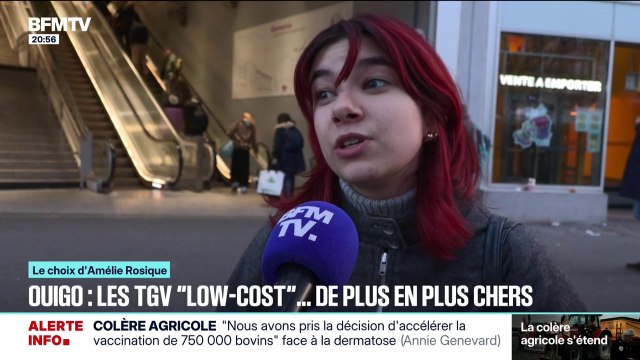 LE CHOIX D'AMÉLIE - Ouigo, Lyria, Inoui: les TGV low-cost de plus en plus chers