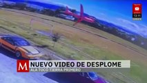 Avanzan diligencias en Toluca para la remoción de aeronave siniestrada
