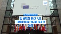 EU carmakers to comply with 90% emissions reduction by 2035 as full combustion engine ban scrapped