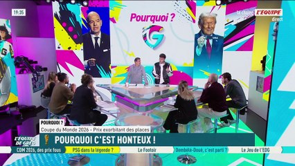 Prix des billets de la CDM 2026 : Pourquoi c’est honteux ! - L'Équipe de Greg - extrait