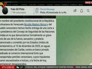 Venezuela denunció ante el CSNU el uso de fuerza, secuestro y piratería cometido por EE. UU.