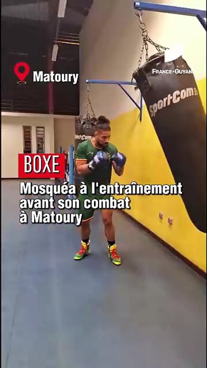 [GUYANE] Mosquéa a l'entrainement avant son combat a Matoury