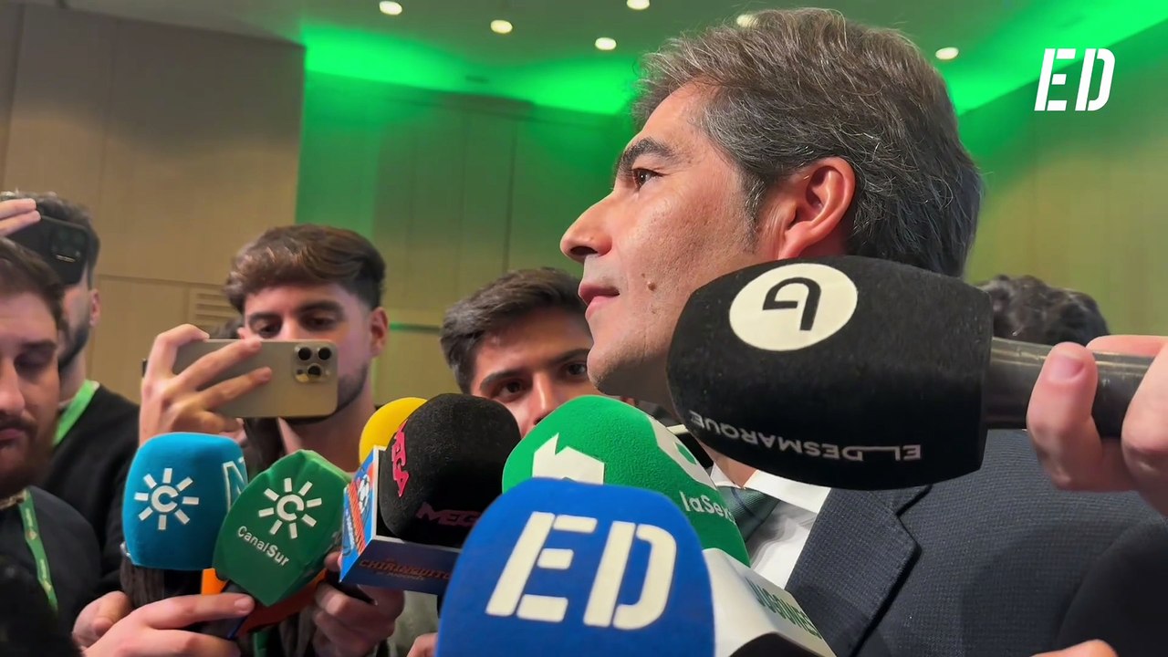 Ángel Haro comparece ante los medios tras la Junta General de Accionistas