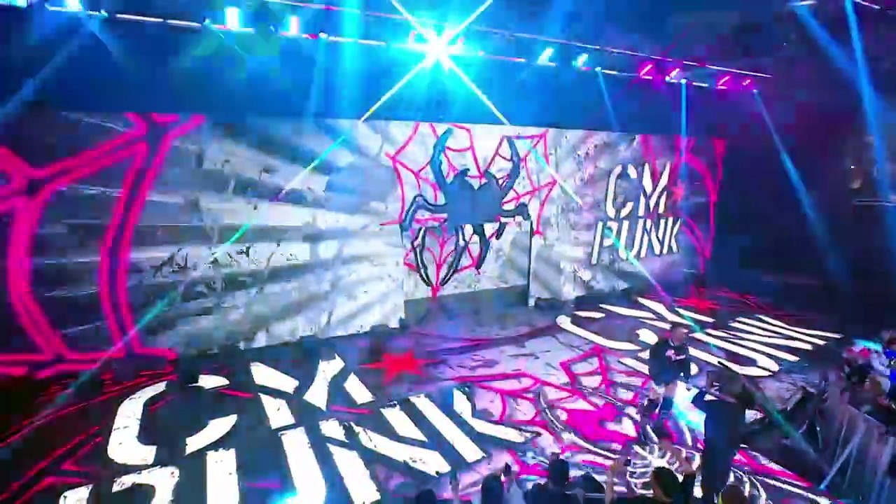 FULL MATCH CM Punk & AJ Lee vs. Seth Rollins &...