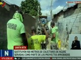 Aragua | Más de 900 familias son favorecidas con la sustitución de colectores de aguas servidas