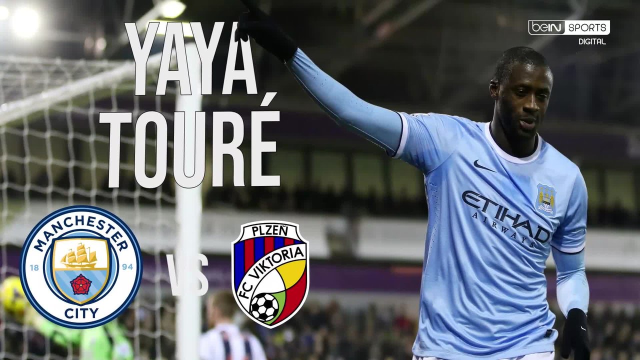 Manchester City Star Yaya Touré Scores vs Viktoria Plzen Champions League 2013  | Best Champions League Goals