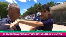 Las declaraciones del hincha que fue atropellado por la camioneta de Moretti