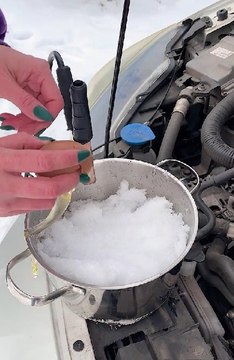 Car Battery Started with Snow?! #fblifestyle