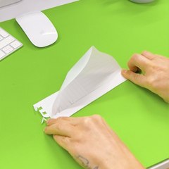 A working phone stand folded from one paper sheet 📱📄 #PaperHack