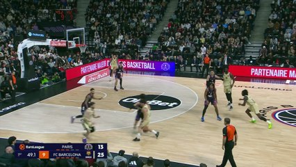 Le résumé de Paris Basketball - FC Barcelone - Basket - Euroligue (H)