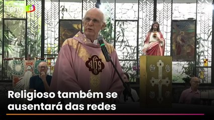 Veja o momento em que padre Julio Lancelotti anunciou fim de missas na internet após ordem da Igreja