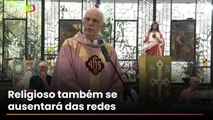 Veja o momento em que padre Julio Lancelotti anunciou fim de missas na internet após ordem da Igreja