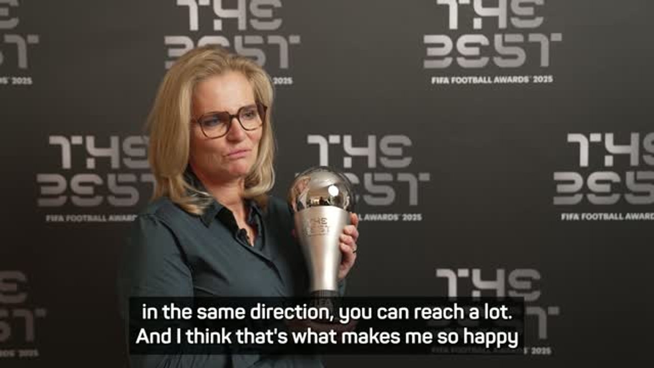 Bringing people together is the joy - Women's Best coach Wiegman