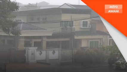 Hujan lebat diramal di tiga negeri sehingga Khamis