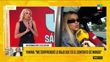 "Me quedé helada": Yanina Latorre sorprendió al hablar del sueldo de Wanda Nara en Telefe